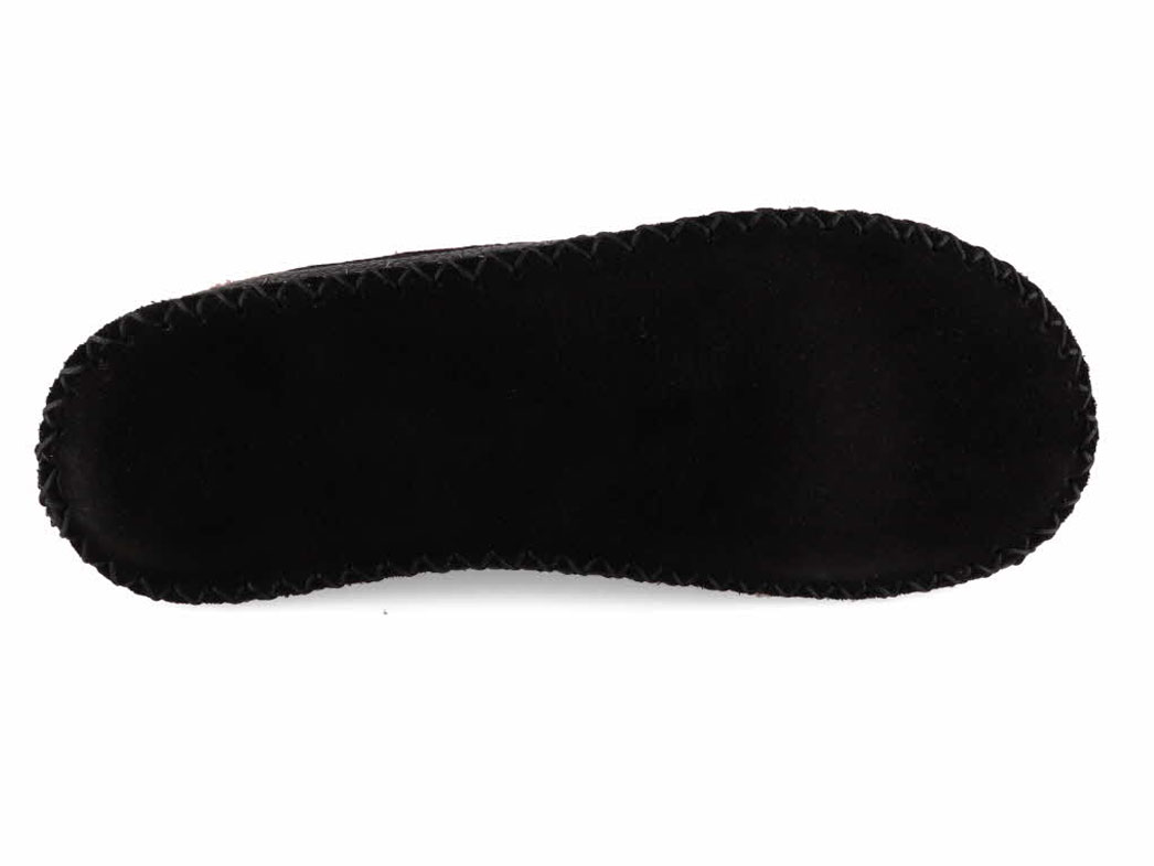 Tuffeln® retro Women Slippers with a Cork Footbed «Urig», red checkered