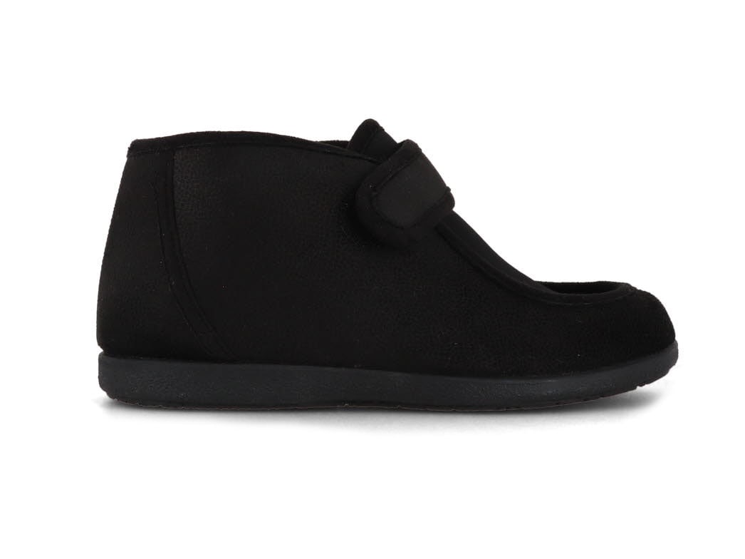 Varomed vital Men's Velcro Slippers Maxi, Black