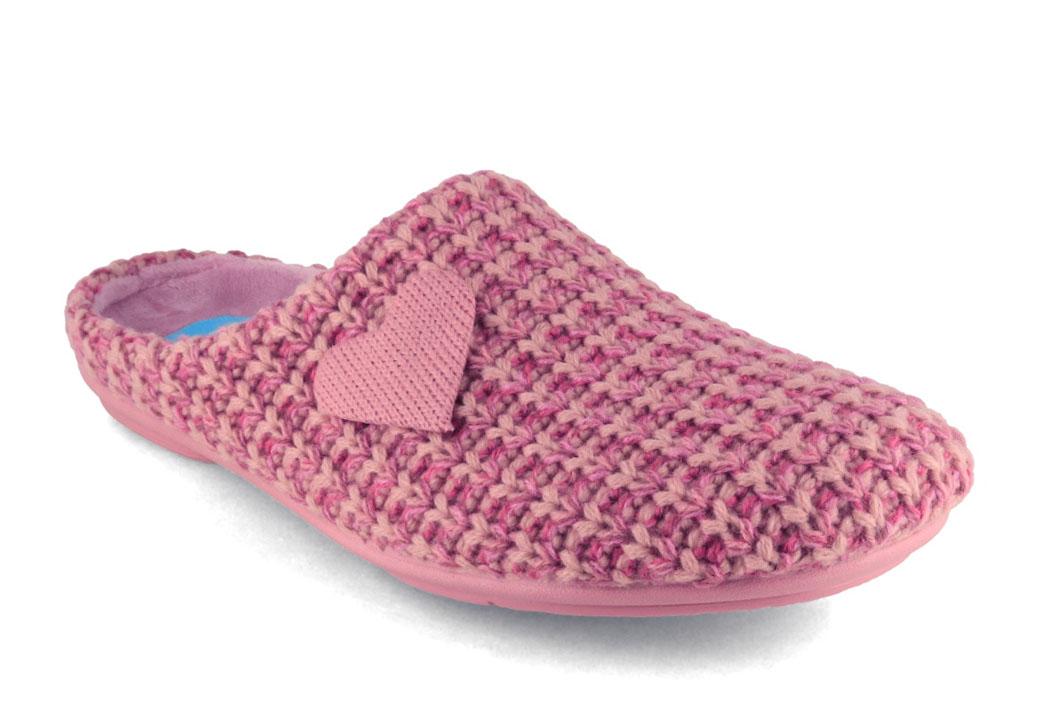 Varomed vital Women Plush Slippers 'Tinka', malve