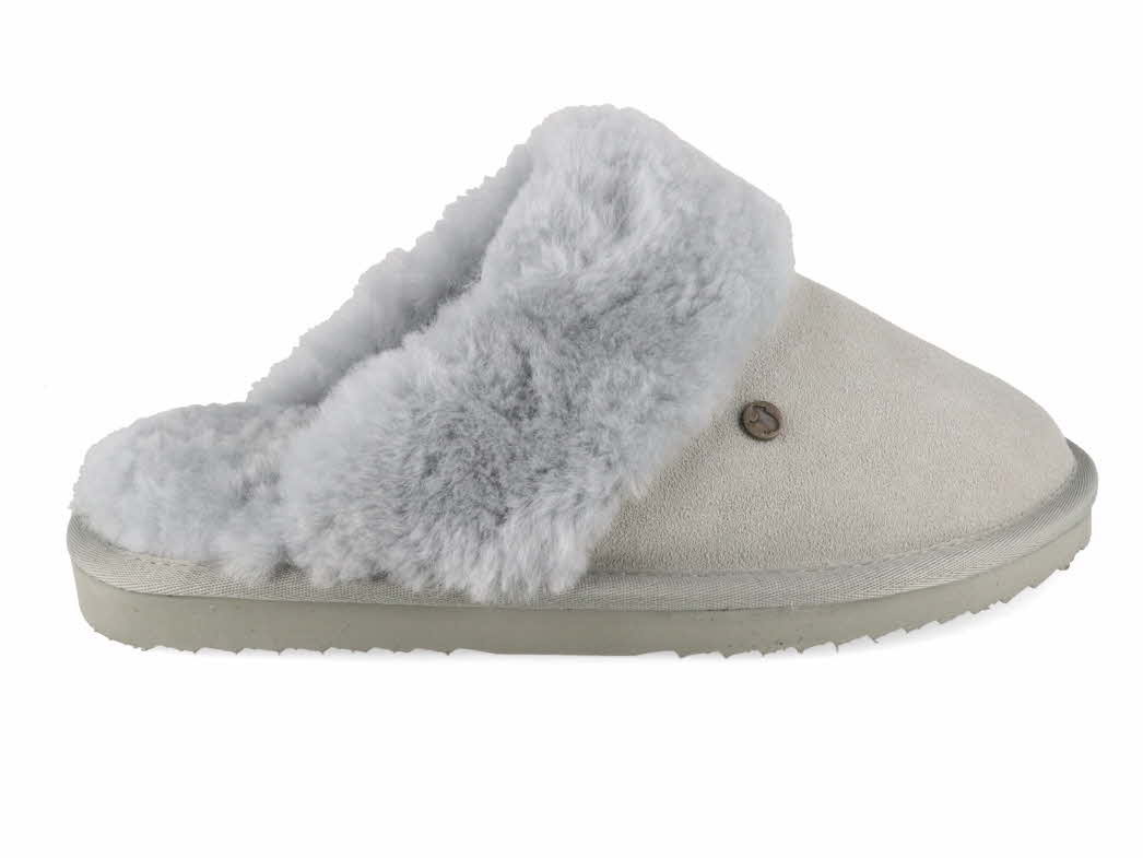 WARMBAT Women Suede Slippers | Flurry, Ice Blue | Free