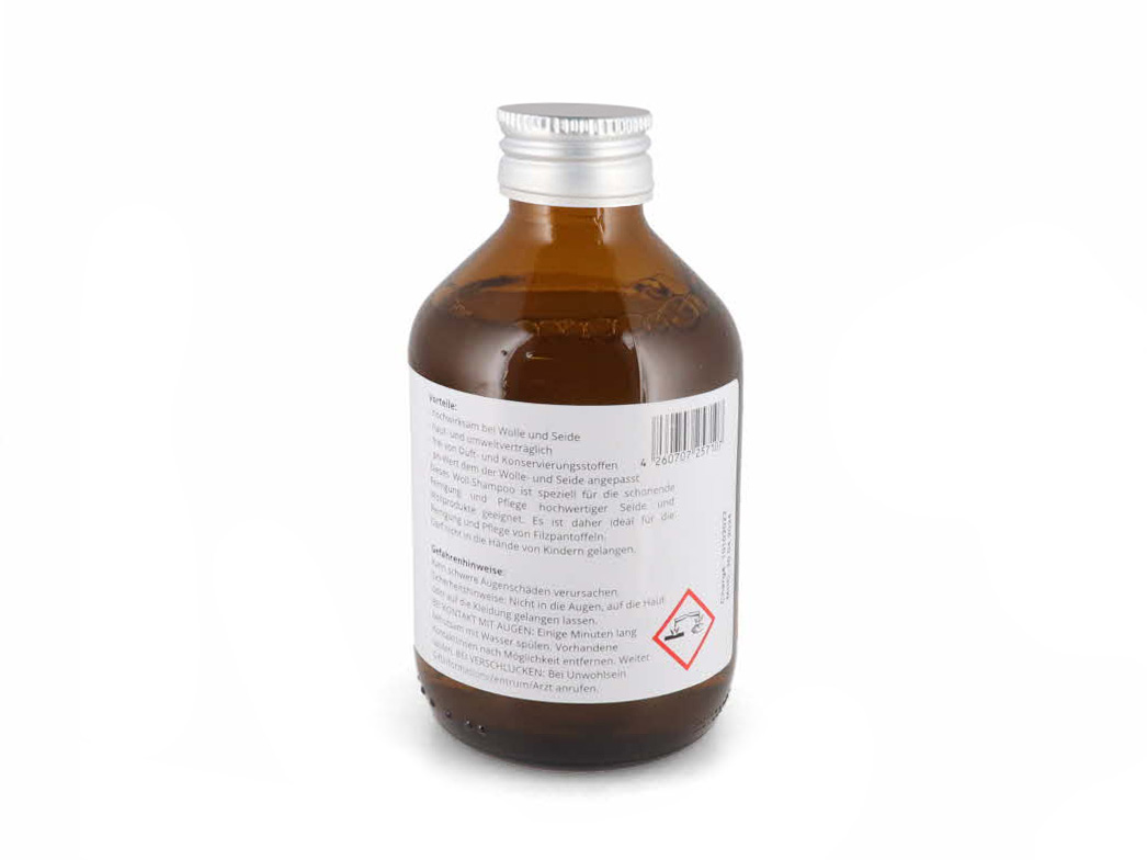 WoolFit® Wool Shampoo for cleaning Felt Slippers concentrated, 200ml