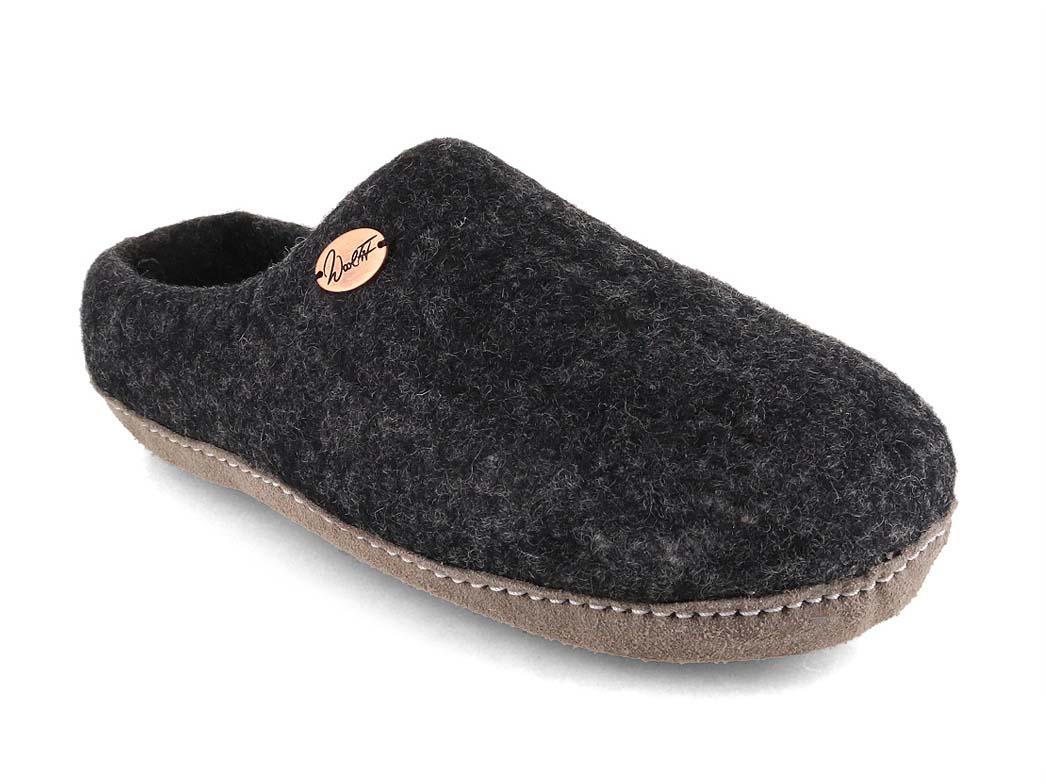 WoolFit Felt Slipper Boots Yeti Stone Gray / 36