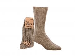 WoolFit� extra warm wool socks made from 100% lambswool, brown