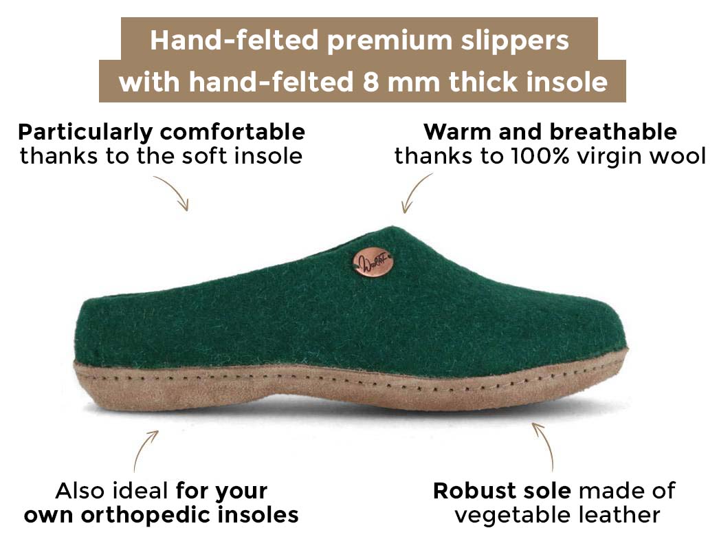 German discount felt slippers